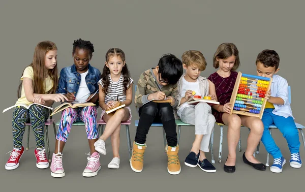 Multiracial school children — Stock Photo, Image