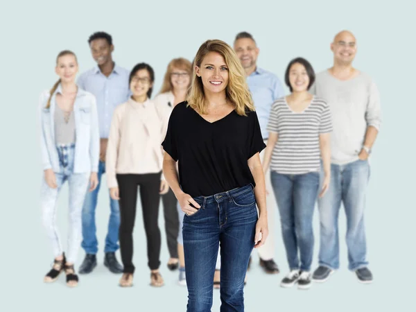 Diversidad Personas juntas —  Fotos de Stock