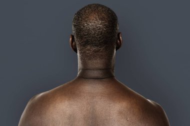 Gömleksiz Afrika adam Studio