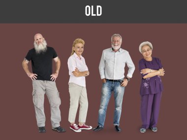 Stüdyodaki son sınıf öğrencileri