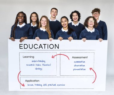 Billboard tutan öğrenciler 