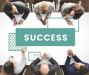 Masada çalışma iş adamları