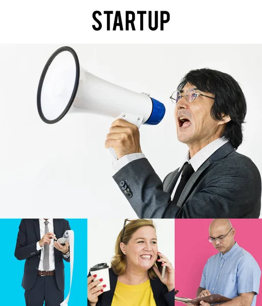 Různí podnikatelé — Stock fotografie