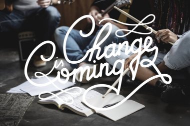 Gelecek yaşam motivasyon Word grafik değişimdir