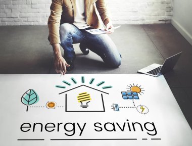 Poster çalışma iş adamı