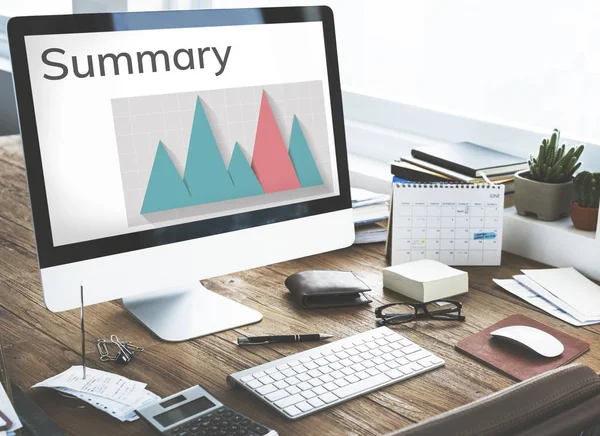 Tablo bilgisayar ekranında