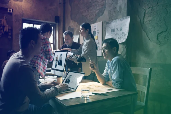 People Working on project — Stock Photo, Image