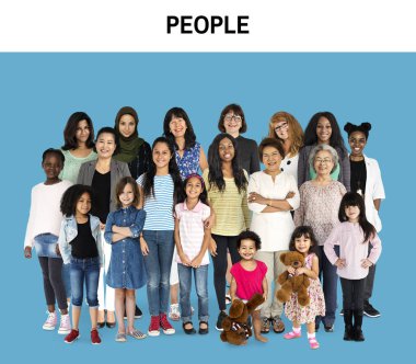 çeşitlilik kadınların üretimi