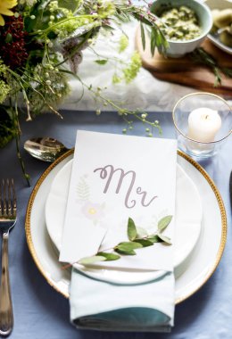 güzel düğün masa 