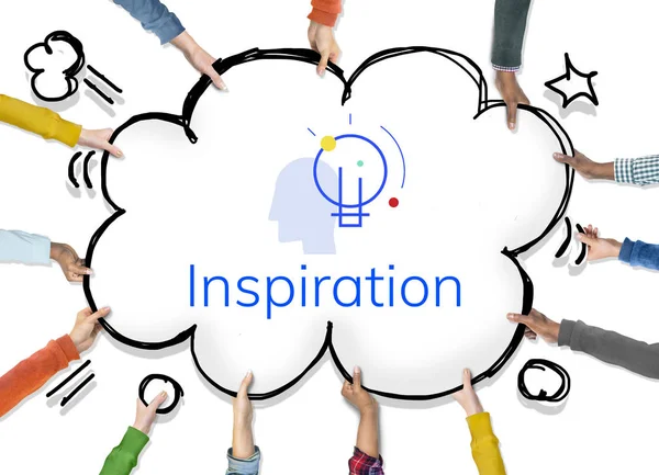 Grup el ile yaratıcı bayrak