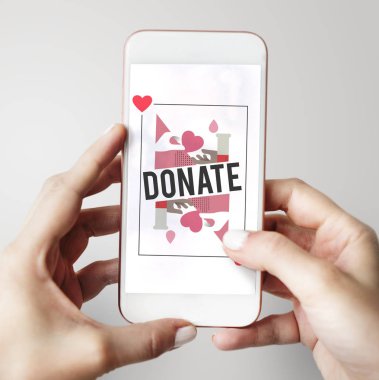 Elinde insan holding cep telefonu 