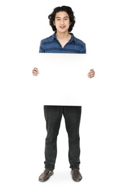 adam holding boş tasarlamak 