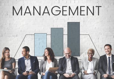 İş adamları satırda