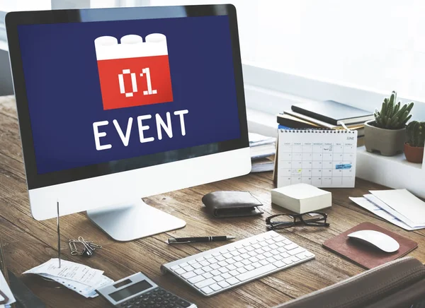 Tablo bilgisayar ekranında