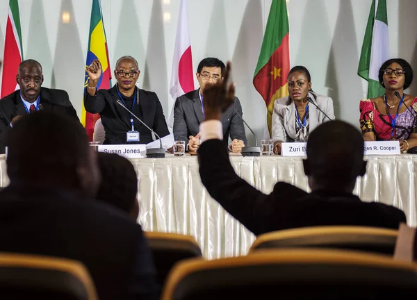 Farklı insanlar iş Konferansı'nda