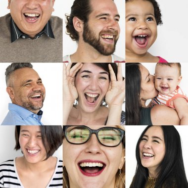 insanlar gülüyor çeşitlilik 