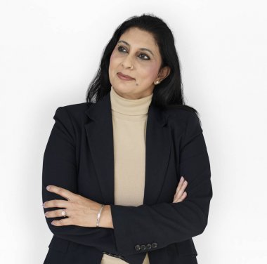 Güven iş kadını stüdyo