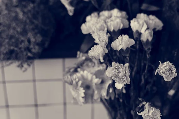 Куча гвоздичных цветов — стоковое фото