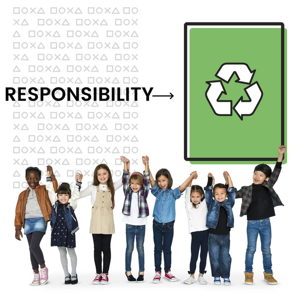 çok ırklı okul çocukları