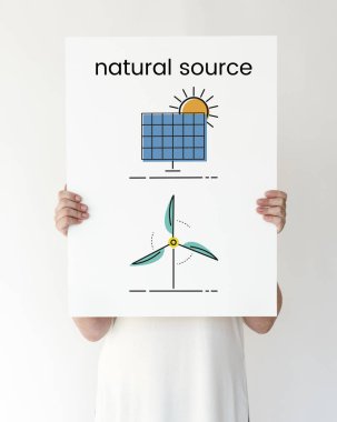 Holding ve afişini gösterilen kişi