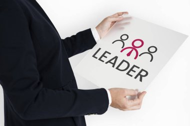 İnsan holding cam afiş