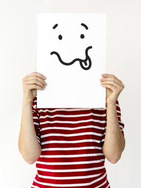 kişi holding tasarlamak