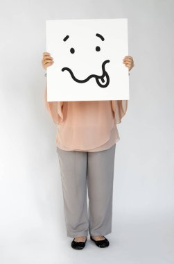 kişi holding tasarlamak