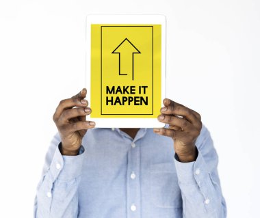 Dijital tablet tutan adam