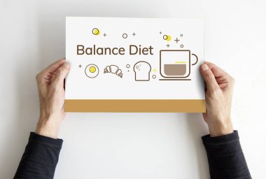 afişini holding eller