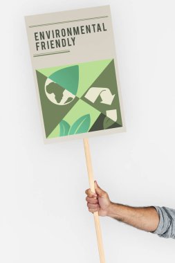 kişi holding tasarlamak. 