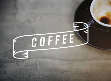 kirli espresso kahve Kupası 
