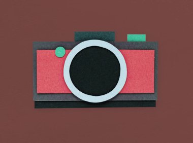 Vintage kamera simgesi