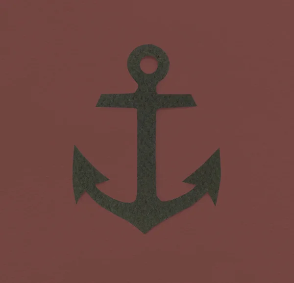 Marine Anchor symbol — Stock Photo, Image