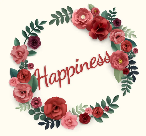 Kağıt zanaat çiçekler 