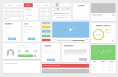 Web sitesi tasarım şablonu
