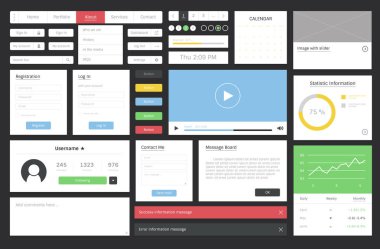 Web sitesi tasarım şablonu