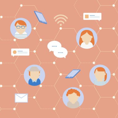 sosyal ağ iletişimi