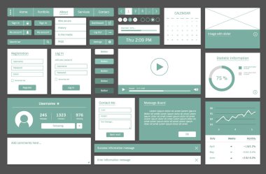 Web sitesi tasarım şablonu