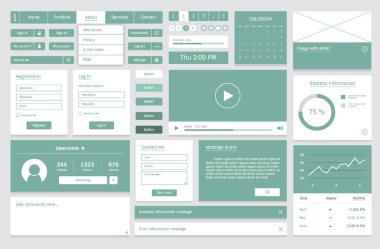 Web sitesi tasarım şablonu