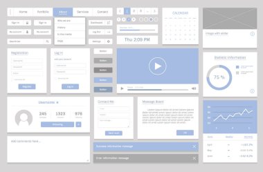 Web sitesi tasarım şablonu
