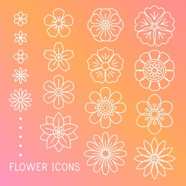 güzel anahat çiçekler