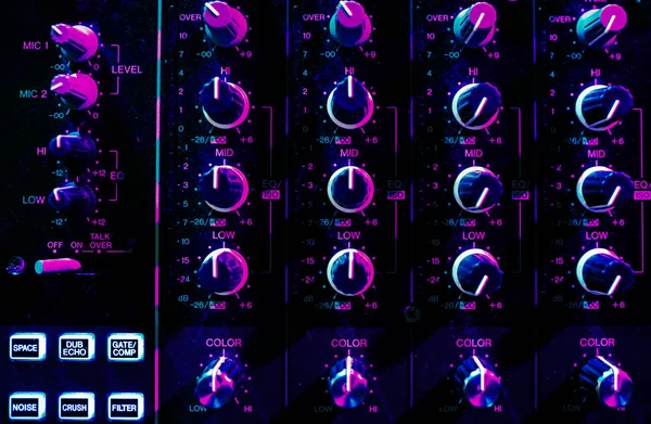 Mikser ekipman eğlence Dj istasyonu, özgün photoset