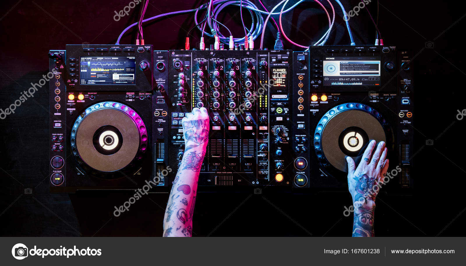 Dj Working On Sound Mixer Station Stock Photo Image By Rawpixel 167601238