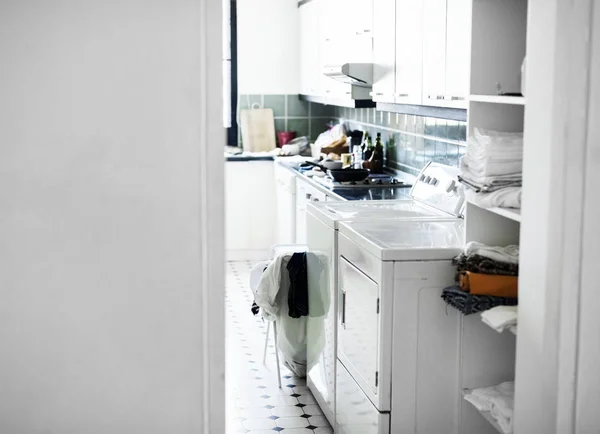 Washing Machine Kitchen Original Photoset — Stock Photo, Image