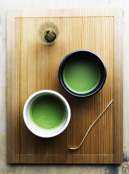 Geleneksel Japon Matcha yeşil çay