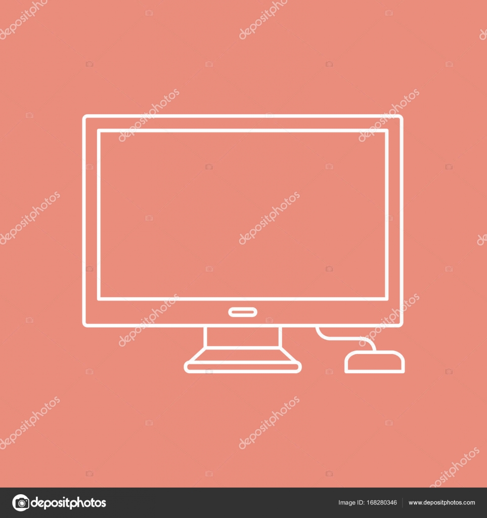 コンピューターのモニター画面 ストックベクター C Rawpixel