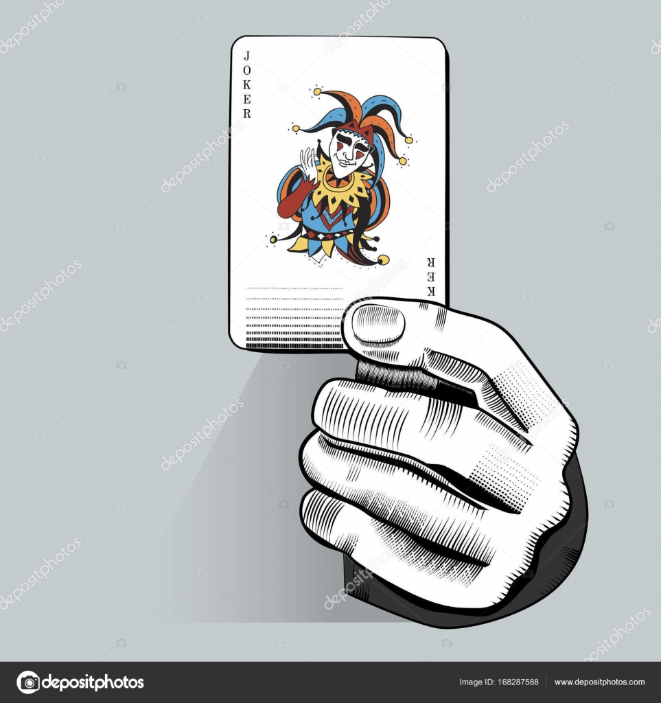 Hand holding joker card Stock Vector Image by ©Rawpixel #168287588 Hand holding joker card Stock Vector Image by ©Rawpixel #168287588