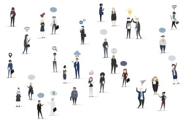 Çeşitli iş adamları