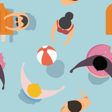 insanlar Yüzme Havuzu 