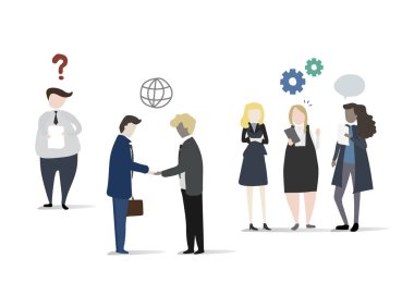 Çeşitli iş adamları